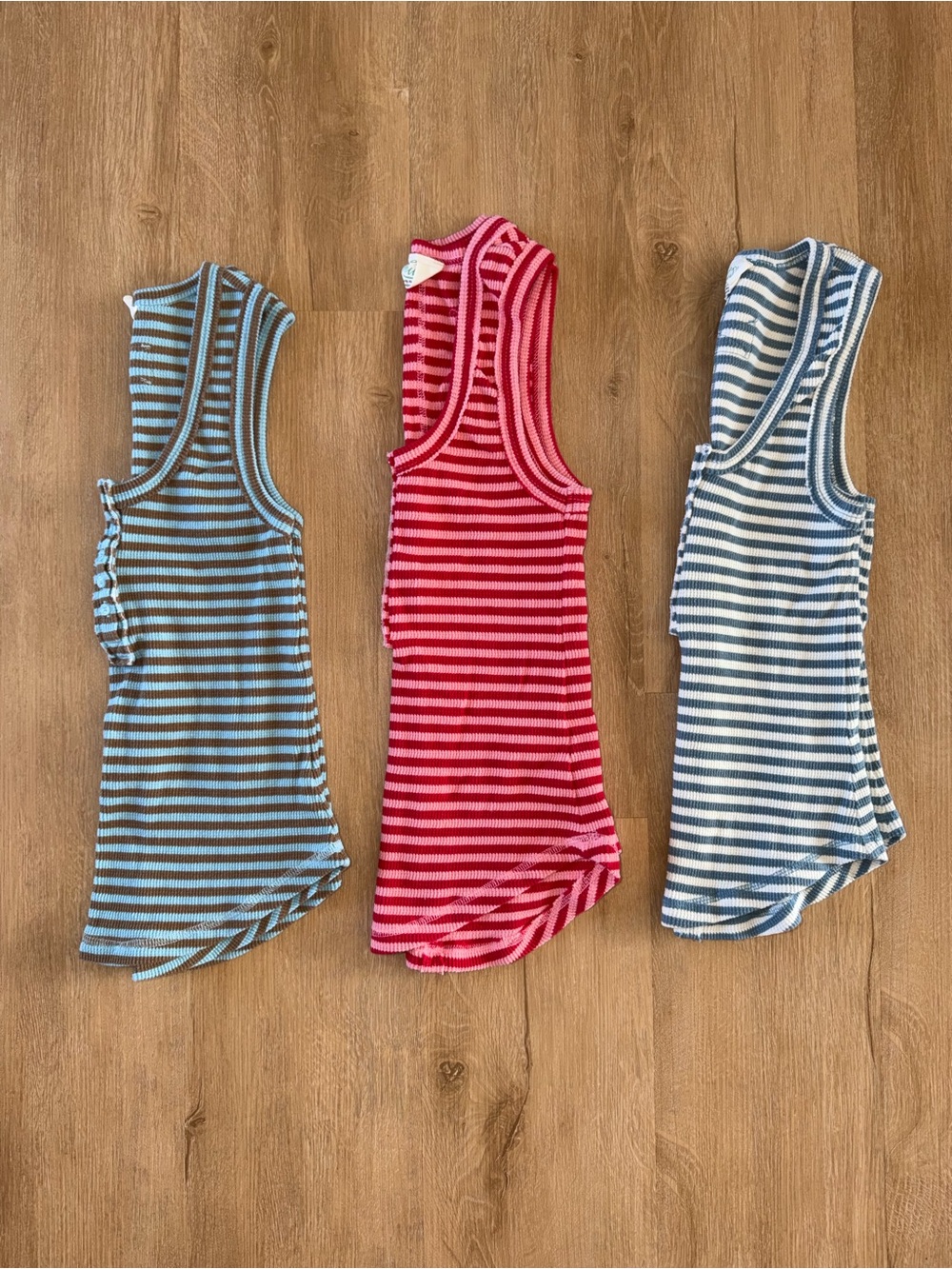 Stripped Tank Tops